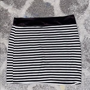 Black and white skirt